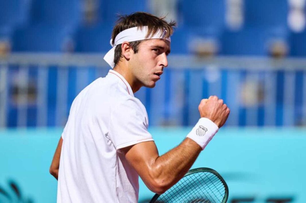Gran victoria de Etcheverry para avanzar en el Abierto de Madrid Tommy