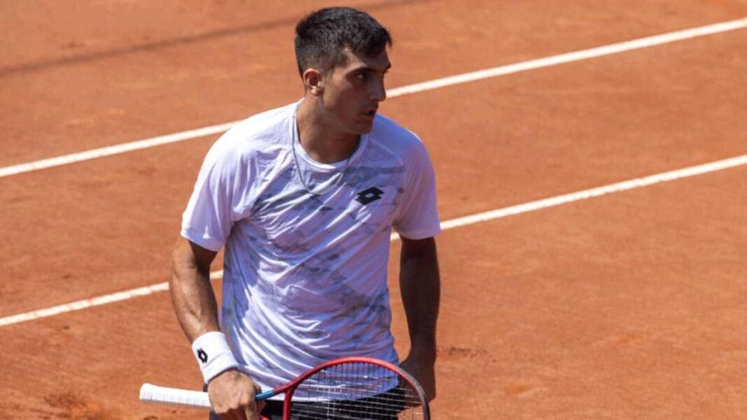 Burruchaga se despidió del Abierto de Roma
