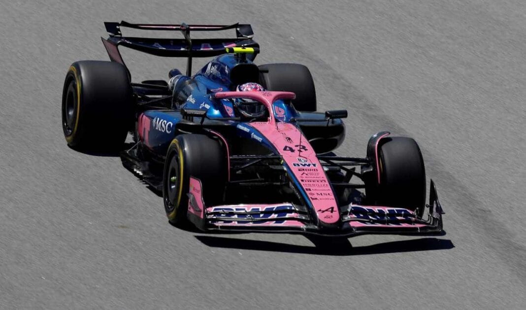 Colapinto y un mal arranque en la FP1 en Barcelona Colap