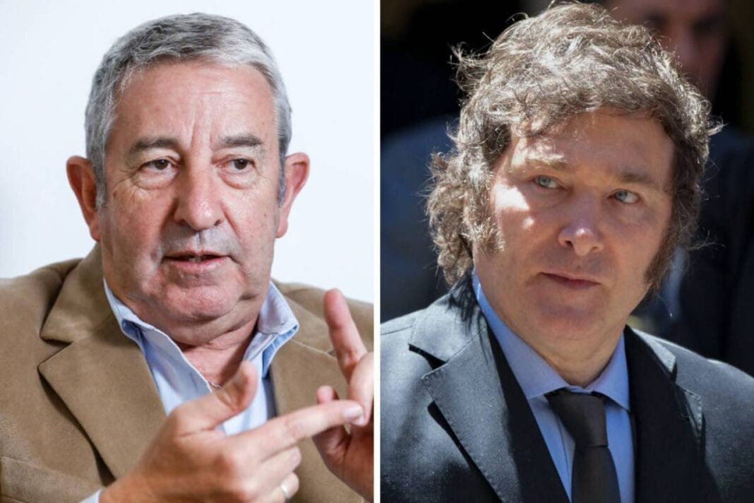 La sugestiva frase de Julio Cobos contra Javier Milei sobre Ficha Limpia cobos-milei