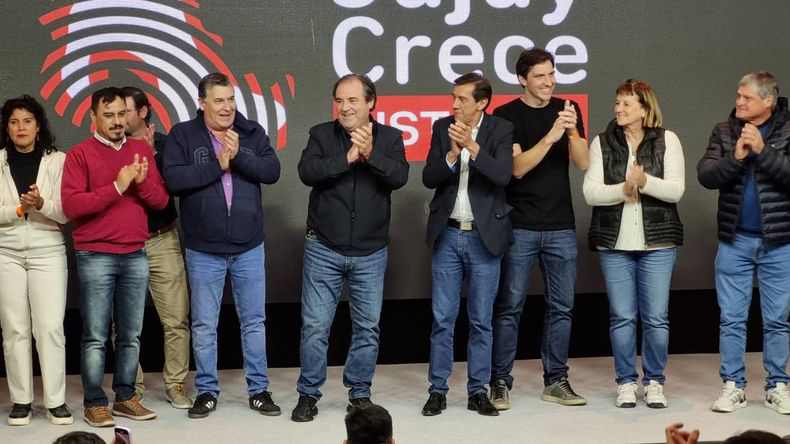 El gobernador de Jujuy Carlos Sadir dijo que “estamos contentos por este gran triunfo” sadir