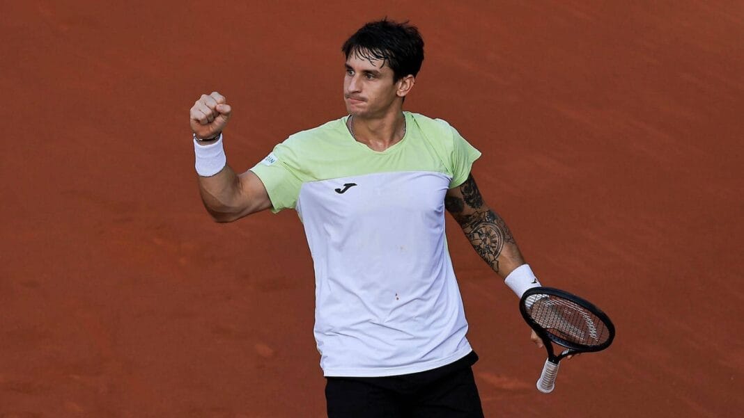 Jornada negra para los argentinos en Roma: Ugo Carabelli perdió ante Zverev ugo-carabelli