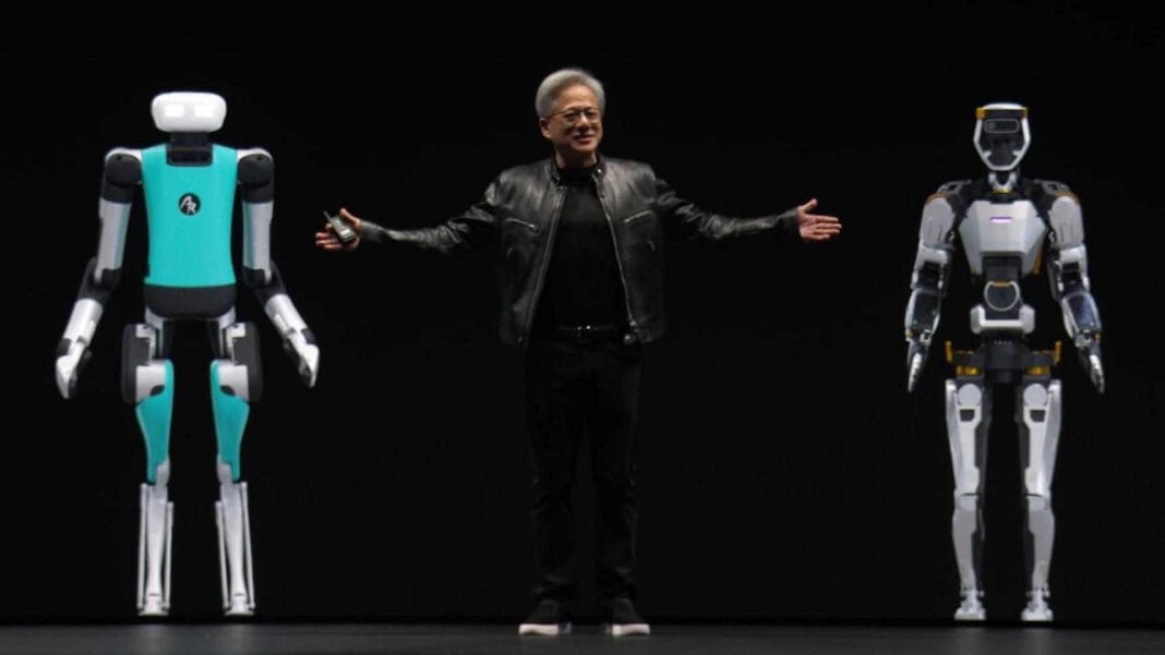Nvidia sería la primera fábrica de servidores de IA en utilizar robots humanoides Nvidia