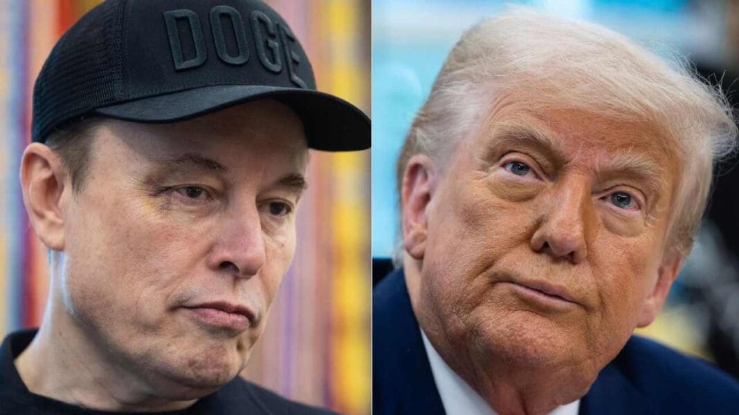Trump dijo que terminará con los subsidios y contratos gubernamentales que tiene Elon Musk trump-musk