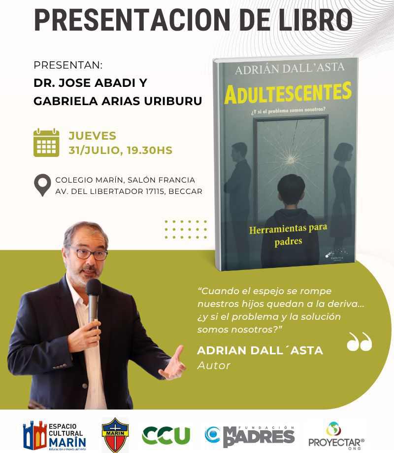 📚 Presentación del libro “Adultescentes” Adulte