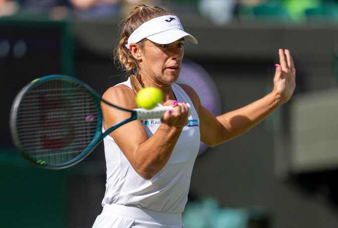 Wimbledon: Solana Sierra aprovecha sus chances y accede sorpresivamente a tercer ronda Gu3pZuEWgAAukDl