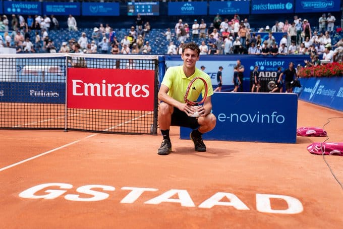 Juanma Cerúndolo no pudo con Bublik y se quedó sin título en Gstaad Juan cer