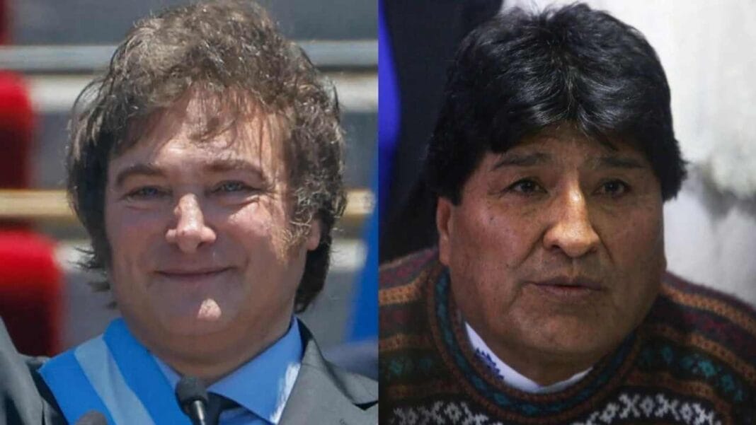 Evo Morales critica el acuerdo de Milei con el FMI para pedir por el voto a sus compatriotas evo mil