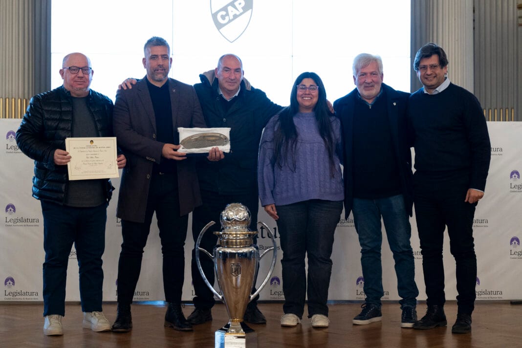 Homenajearon a Platense en la Legislatura porteña Homenajearon a Platense en la Legislatura porteña