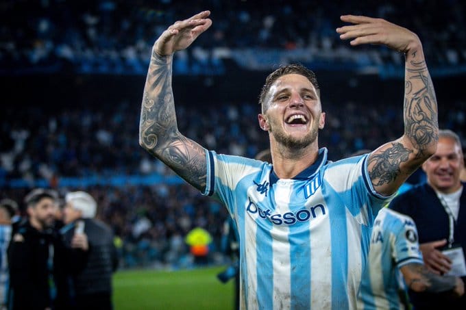 Agónica clasificación de Racing a los cuartos de final de la Copa Libertadores Pardo