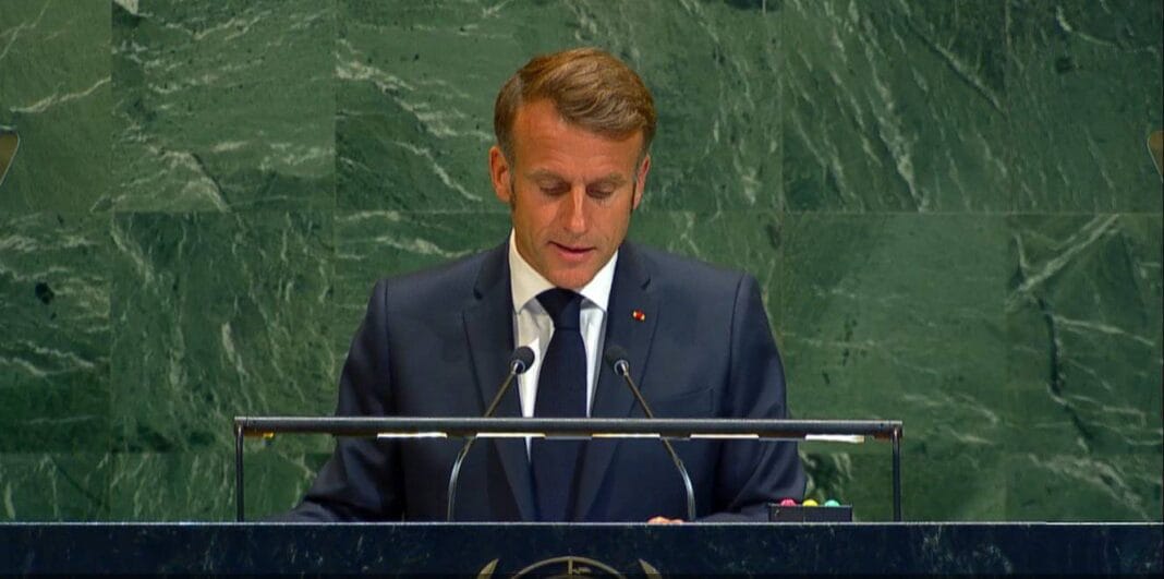 ONU: Emmanuel Macron anunció el reconocimiento de Palestina como Estado