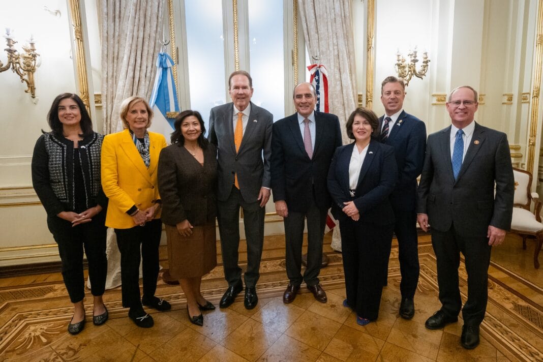 Francos recibió a congresistas de Estados Unidos en Casa Rosada en la antesala del viaje de Milei a Nueva York