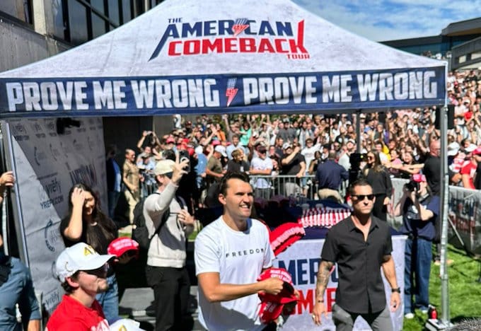 Trump dijo que detuvieron al sospechoso de asesinar a Charlie Kirk Kirk