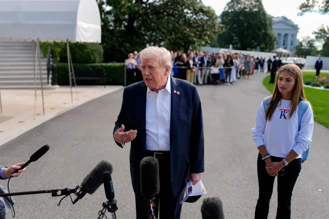 Trump asegura que está “muy cerca” un acuerdo entre Israel y Hamás para detener la guerra en Gaza tru