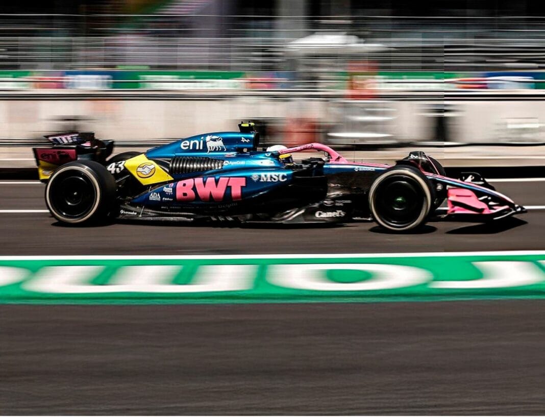 Dura práctica 2 de Colapinto en el GP de México