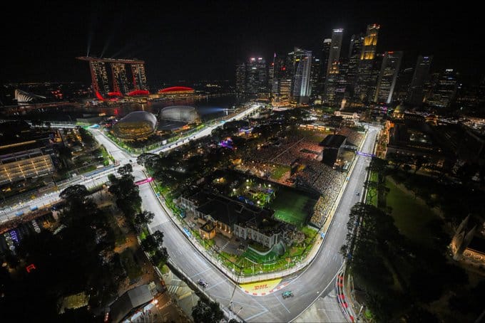 Colapinto terminó 19° en la práctica libre del GP de Singapur singa