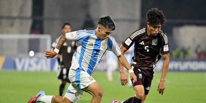 Mundial sub 17: Argentina eliminado por México en definición por penales