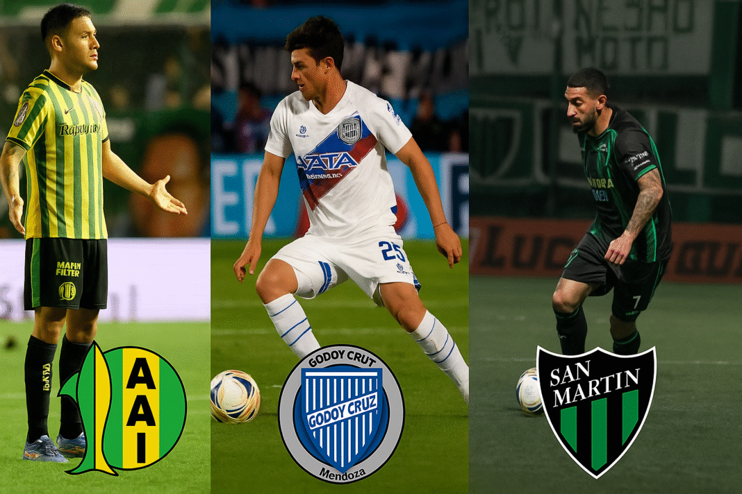 Descensos en la Liga Profesional: Aldosivi, San Martín y Godoy Cruz se juegan la vida en una definición dramática