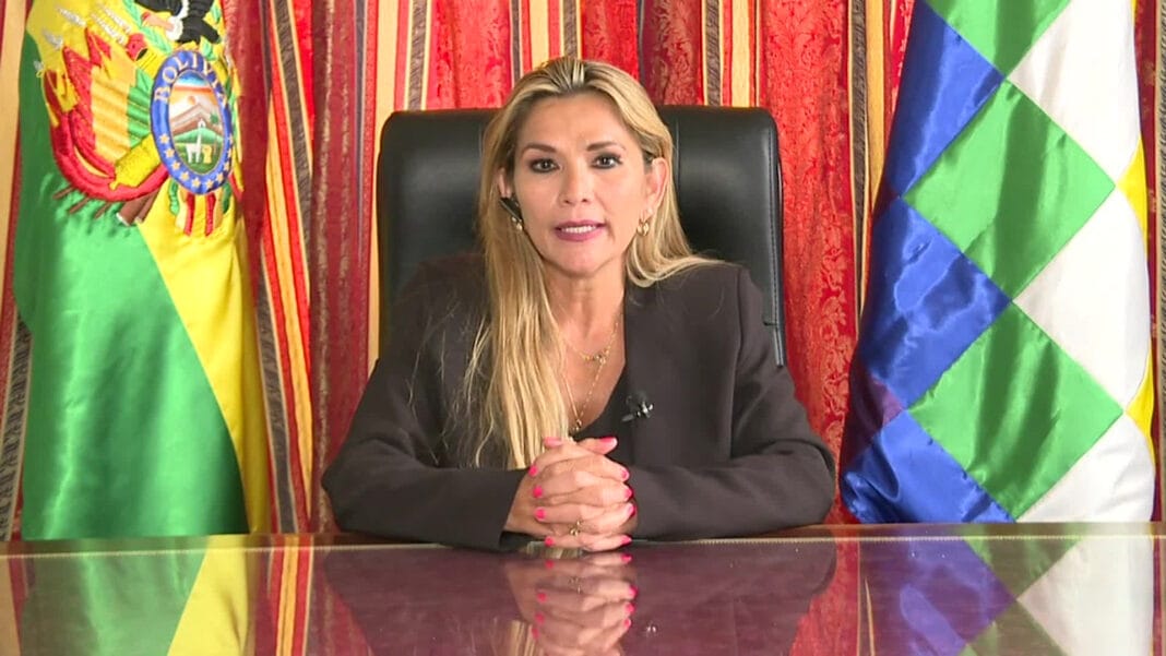 Ordenaron liberar a la expresidenta boliviana Añez