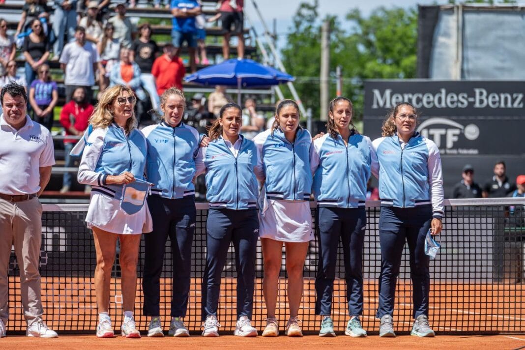 Mercedes Paz deja la capitanía del equipo argentino femenino de tenis Mercedes Paz