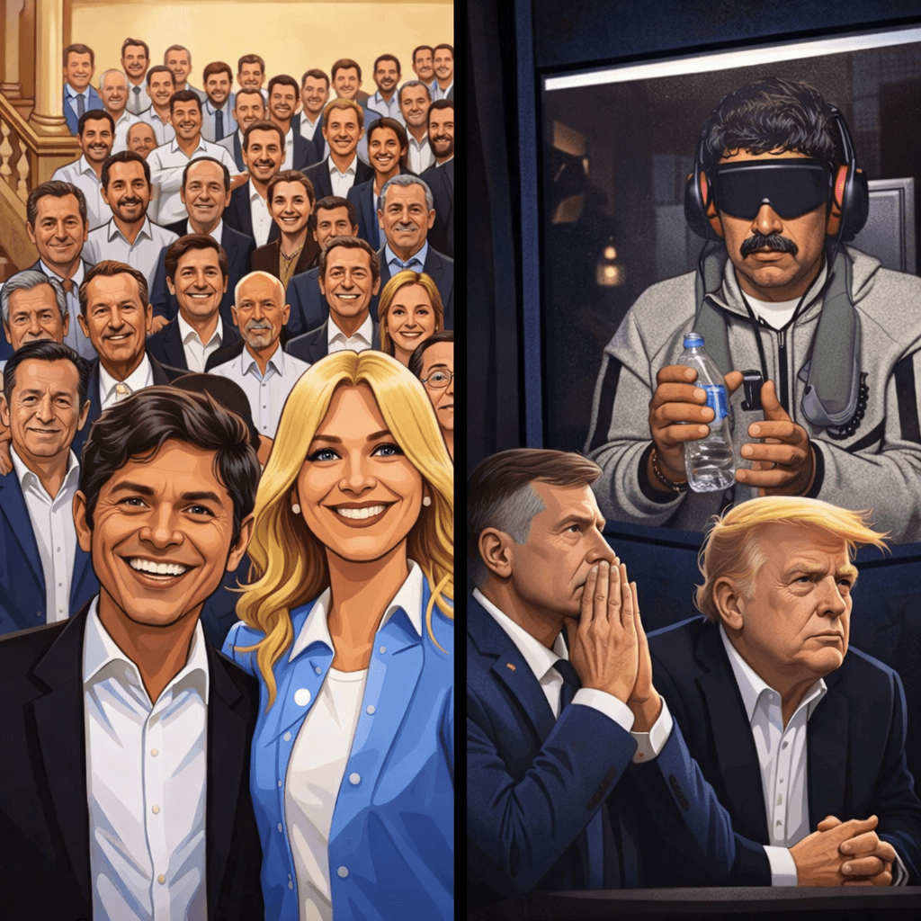 Entre boletas eternas y guerras ajenas: la política frente al espejo Intendentes Maduro Trump