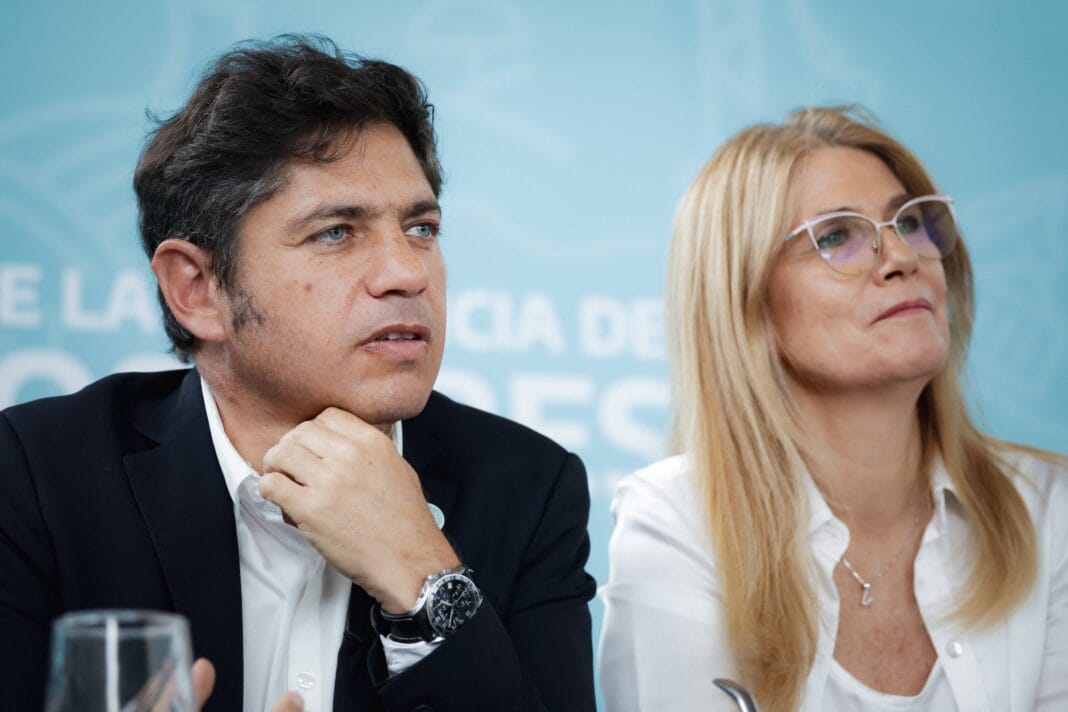Kicillof se reunió con intendentes en Mar de Ajó: las críticas a Milei Kicillof-Magario