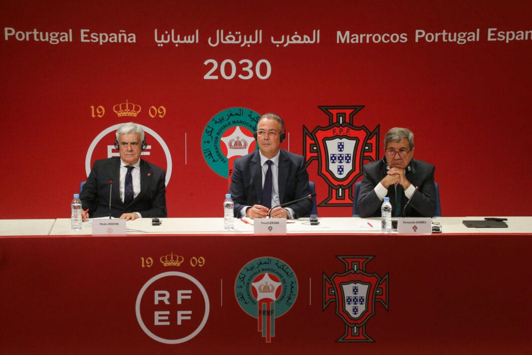 España se perfila para recibir la final del Mundial 2030 y liderar la organización del torneo FBL-WC-2030-MAR-ESP-POR-FIFA