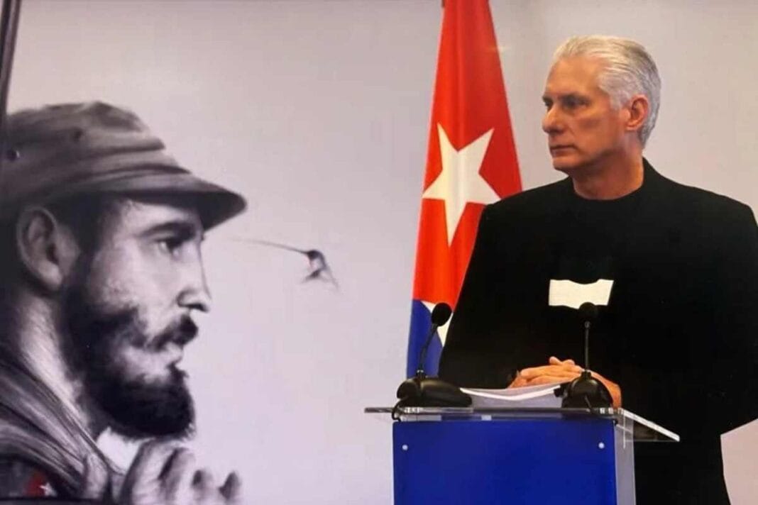 Díaz-Canel dijo que Cuba está dispuesta a dialogar con Estados Unidos, pero activó un plan de defensa Cuba-EE