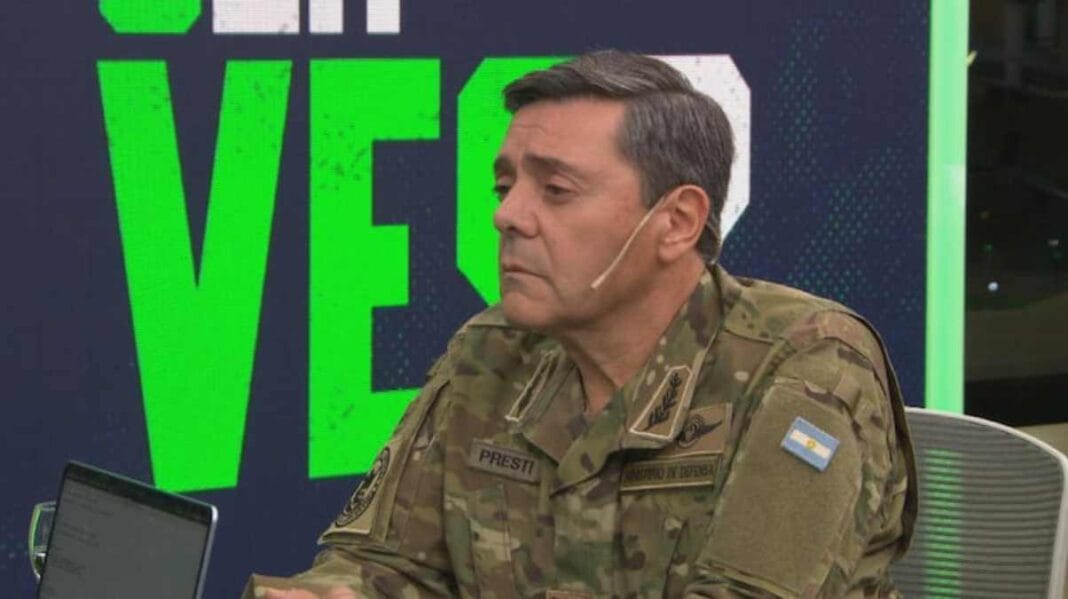 Carlos Presti defendió el traslado del sable de San Martín y planteó una reivindicación de las Fuerzas Armadas Presti (1)