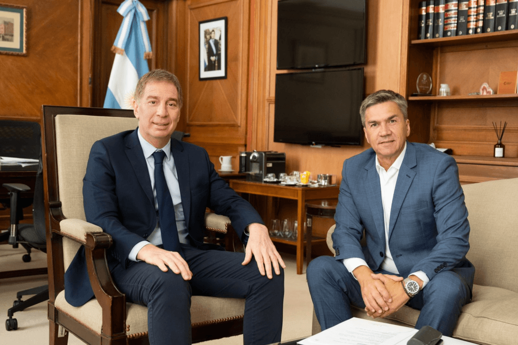 Santilli recibió al gobernador de Chaco Leandro Zdero Santilli recibió al gobernador de Chaco Leandro Zdero