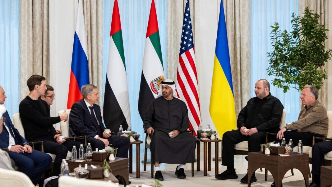 Ucrania confirma nuevas negociaciones con Rusia y EE.UU.: serán el 4 y 5 de febrero en Abu Dabi ucrania rusia