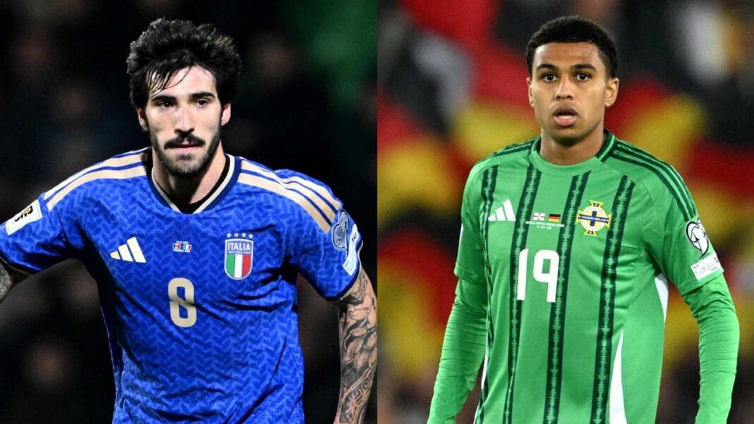 Italia se juega todo ante Irlanda del Norte: hora y cómo funciona el repechaje al Mundial 2026 Ita Irl