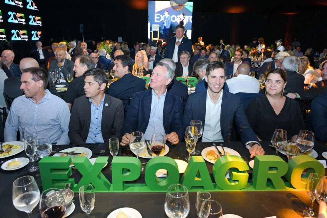 Kicillof participó de la apertura de Expoagro y dijo que espera definiciones del Gobierno sobre las retenciones Kicillof expoagro (1)