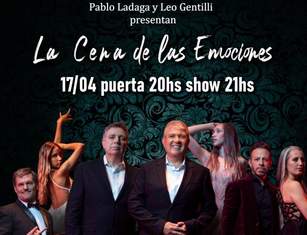 “La Cena de las Emociones”: un espectáculo que mezcla fútbol, música y teatro Cena