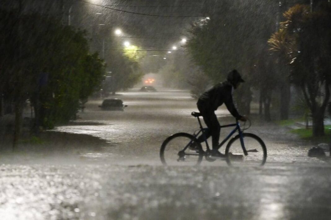 Tormentas en la Costa Atlántica: el comunicado de la Agencia Federal de Emergencias Lluvias-CostaAtlántica
