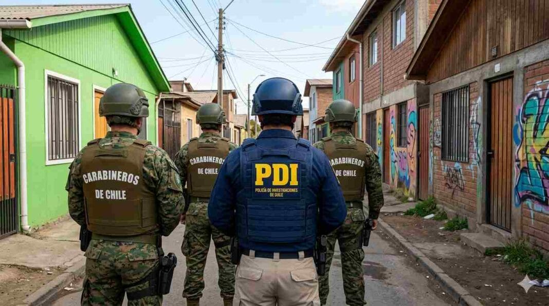 Chile, Argentina y países vecinos arman búnker en Santiago para frenar al crimen organizado carabineros