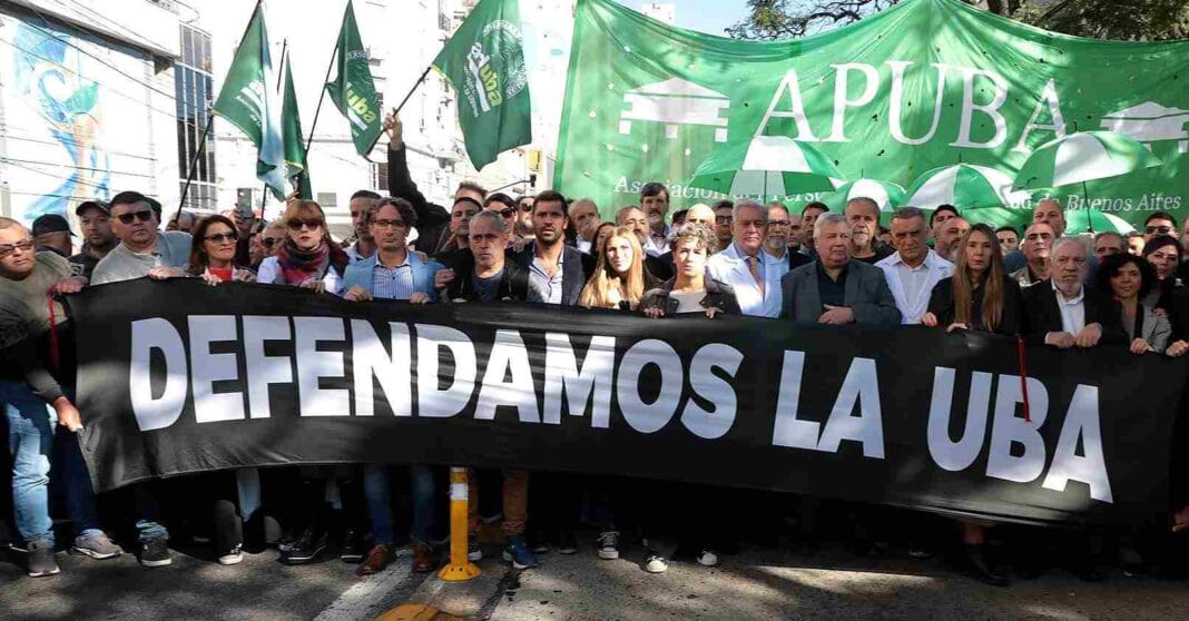 Masiva Marcha Federal Universitaria: miles de estudiantes y docentes se movilizan contra el ajuste educativo uba