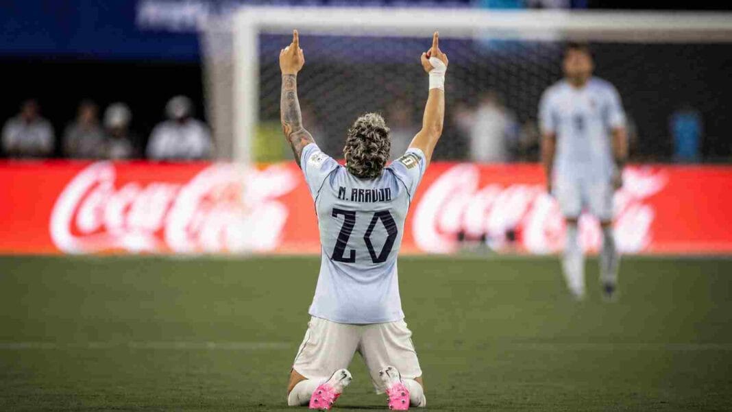 Uruguay intentó hasta el final pero no pudo contra Arabia Saudita Araujo