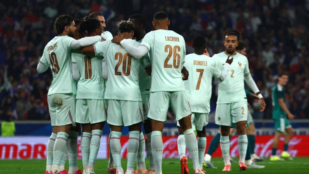 Francia cambió la imagen y venció a Irlanda del Norte: fue 3-1 con triplete de Olise Francia-Irlanda
