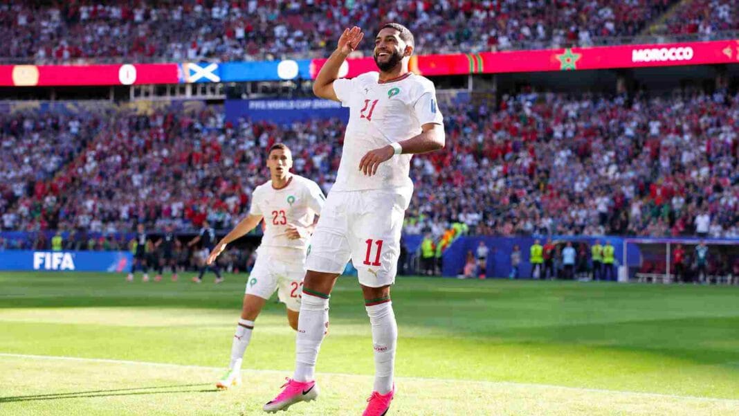 Marruecos derrotó a Escocia y quedó muy cerca de los dieciseisavos de final del Mundial 2026 Saibari