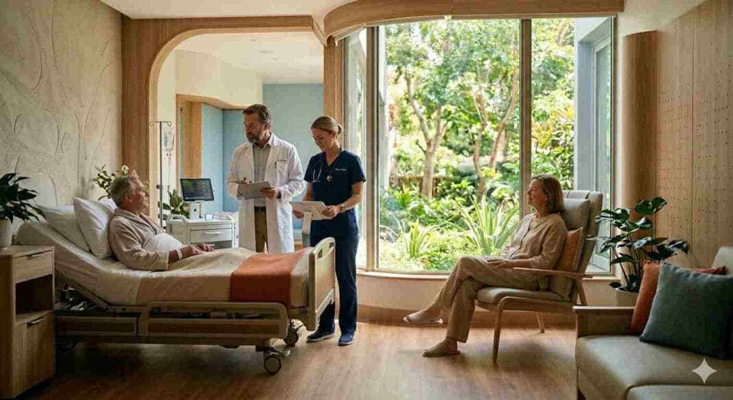“El diseño también sana: cómo la neuroarquitectura está transformando los espacios de salud” abuelos