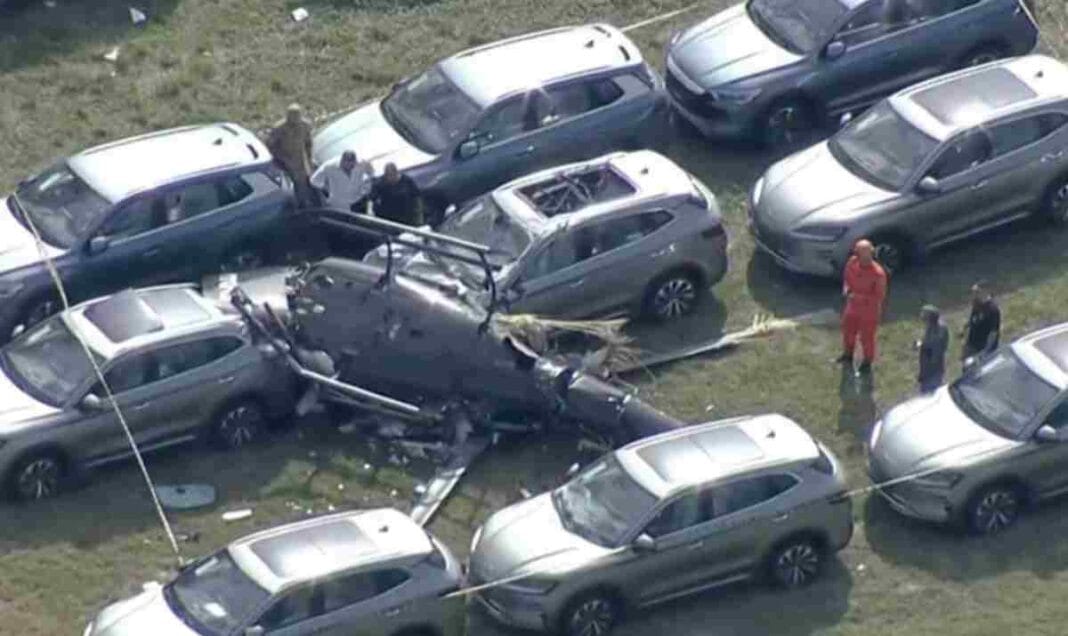 Choque de helicópteros en Río de Janeiro: murieron el youtuber Gaspi, Lucas Vignale y el cantante Oliver Tree choque heli