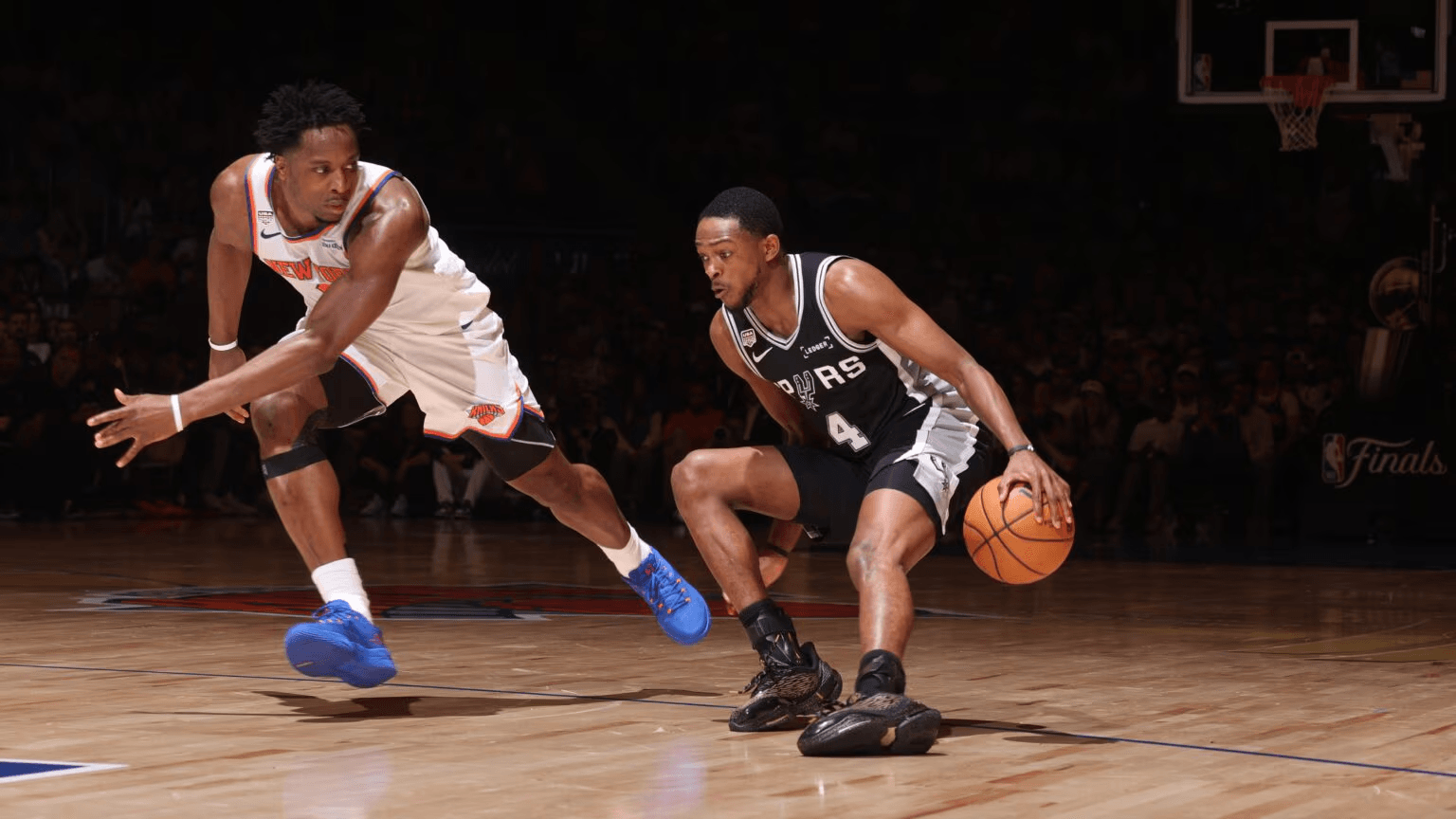 NBA Finals: Agónico triunfo de los Knicks que pone en jaque a los Spurs -  La Cuarta Online
