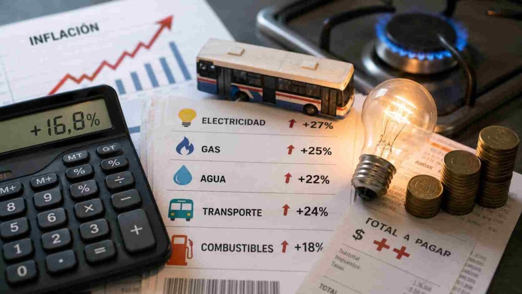 La inflación afloja, pero el bolsillo no: los servicios públicos ya aumentaron más que el costo de vida en 2026 Aumentos