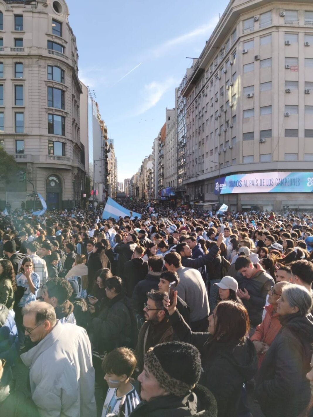 Un pueblo volcado a las calles: los festejos de Argentina 3-2 Egipto Festejos-Argentina