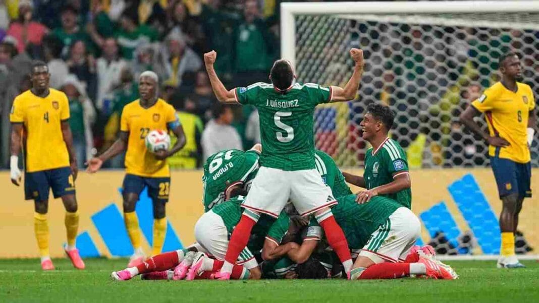 México fue contundente, eliminó a Ecuador y se metió en los octavos de final del Mundial 2026 Mexico