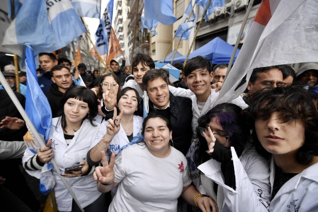 Kicillof participó de la marcha en rechazo al proyecto de Ley de Inviolabilidad de la Propiedad Privada Kicillof-Participó