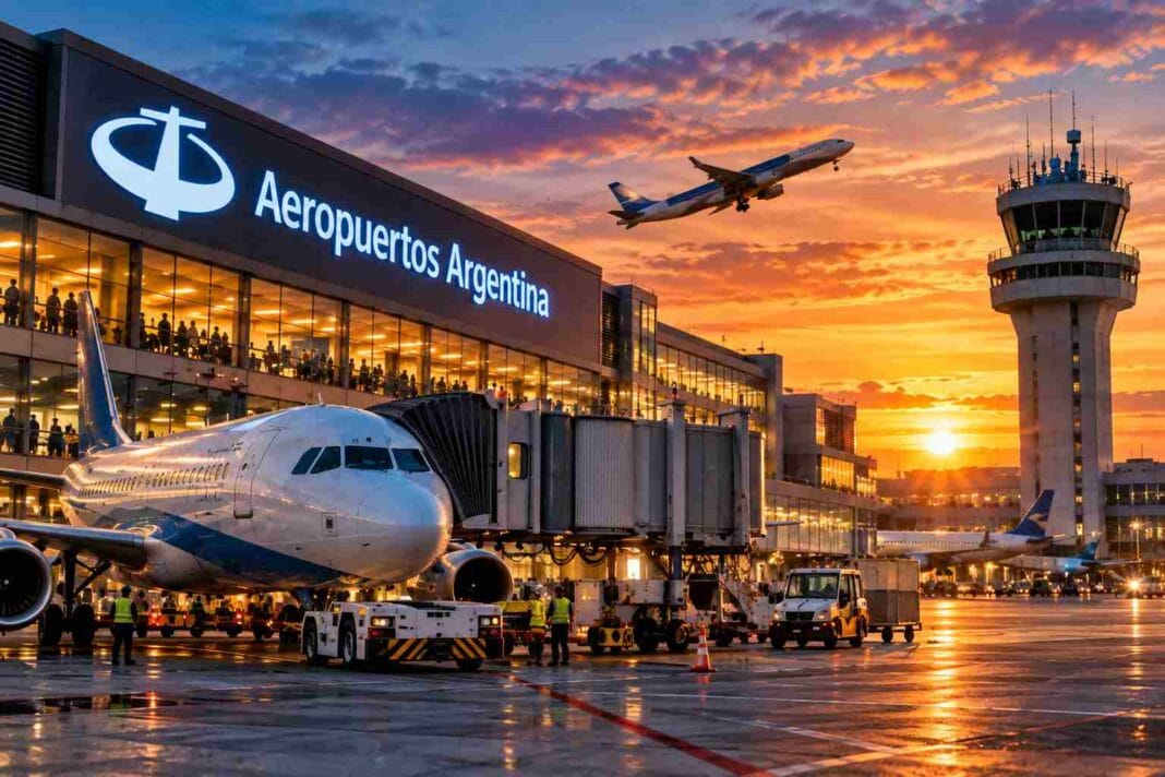 Aeropuertos Argentina: el Gobierno extendió la concesión hasta 2049 AA