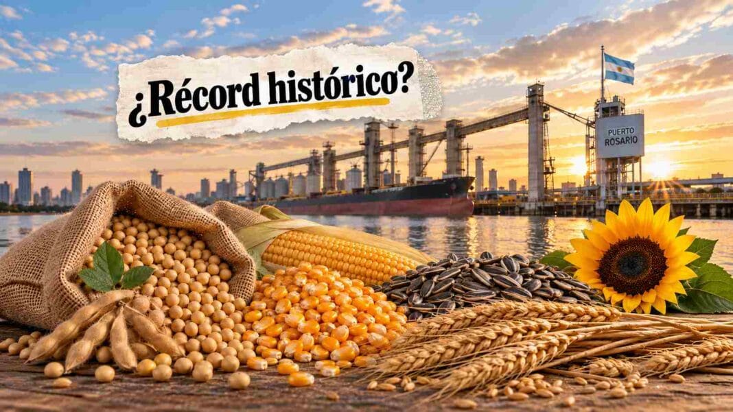 ¿Nuevo récord agrícola para la Argentina? Récord