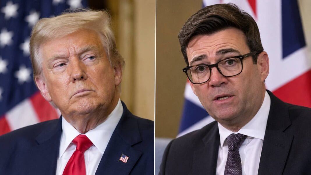 Trump habló con Burnham en plena tensión por Malvinas: qué temas trataron Trump habló con Burnham en plena tensión por Malvinas: qué temas trataron